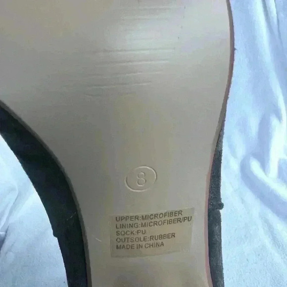 CCOCCI Darby Army Green Suede Heeled Slouch Boot Size 8 . Never worn. - Picture 9 of 11